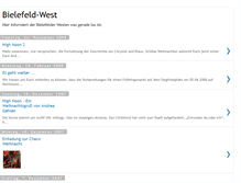 Tablet Screenshot of bielefeld-west.blogspot.com
