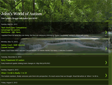 Tablet Screenshot of johnsautism.blogspot.com