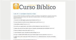 Desktop Screenshot of michelsoncursobiblico.blogspot.com