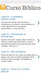 Mobile Screenshot of michelsoncursobiblico.blogspot.com