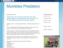 Tablet Screenshot of mumblespredators.blogspot.com