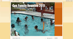 Desktop Screenshot of coxfamily2011.blogspot.com