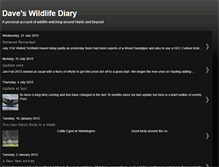 Tablet Screenshot of djryveswildlifediary.blogspot.com