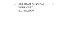 Tablet Screenshot of abrahambalcazar.blogspot.com