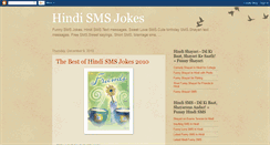 Desktop Screenshot of funny-hindi-sms-jokes.blogspot.com