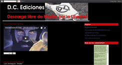 Desktop Screenshot of dcediciones.blogspot.com