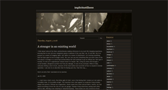 Desktop Screenshot of implicitnstillness.blogspot.com
