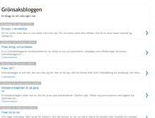 Tablet Screenshot of gronsaksbloggen.blogspot.com