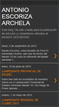 Mobile Screenshot of escorizaarchela.blogspot.com