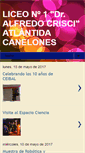 Mobile Screenshot of liceounoatlantida.blogspot.com