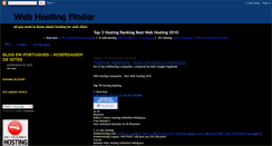 Desktop Screenshot of hosting-finder.blogspot.com