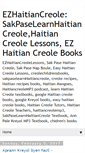 Mobile Screenshot of ezhaitiancreole.blogspot.com