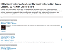 Tablet Screenshot of ezhaitiancreole.blogspot.com