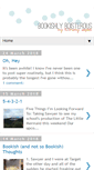 Mobile Screenshot of bookishlyboisterous.blogspot.com
