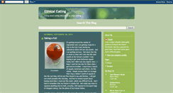 Desktop Screenshot of ethicaleatingspokane.blogspot.com