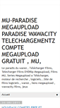 Mobile Screenshot of megaupload-paradis.blogspot.com