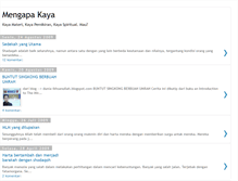 Tablet Screenshot of mengapakaya.blogspot.com