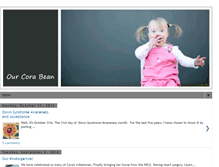 Tablet Screenshot of ourcorabean.blogspot.com