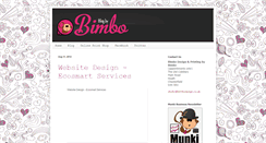 Desktop Screenshot of bimbodesign.blogspot.com