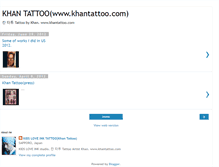 Tablet Screenshot of khantattoo.blogspot.com