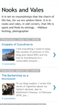 Mobile Screenshot of nooksandvales.blogspot.com