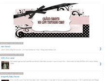 Tablet Screenshot of cajuncakery.blogspot.com