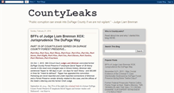 Desktop Screenshot of countyleaks.blogspot.com