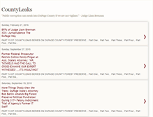 Tablet Screenshot of countyleaks.blogspot.com