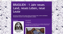 Desktop Screenshot of freiwilliger-dienst-brasilien.blogspot.com