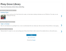 Tablet Screenshot of pineygrovelibrary.blogspot.com