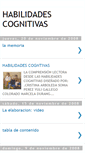 Mobile Screenshot of habilidades-cognitivas.blogspot.com