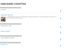 Tablet Screenshot of habilidades-cognitivas.blogspot.com