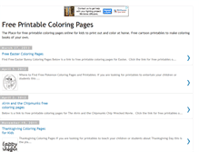 Tablet Screenshot of freeprintablepages.blogspot.com