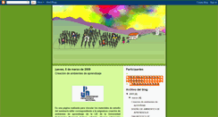 Desktop Screenshot of creacionambientesaprendizaje.blogspot.com