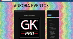 Desktop Screenshot of anroraeventos.blogspot.com