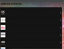 Tablet Screenshot of anroraeventos.blogspot.com