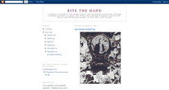 Desktop Screenshot of bitethehand.blogspot.com