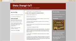 Desktop Screenshot of dietashangrila.blogspot.com