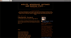 Desktop Screenshot of midlifeandmenapause.blogspot.com