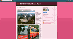 Desktop Screenshot of metropolitantourtravel.blogspot.com