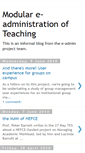 Mobile Screenshot of modular-e-admin.blogspot.com