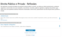 Tablet Screenshot of direitopublicoprivado.blogspot.com