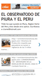 Mobile Screenshot of elobservatododepiura.blogspot.com