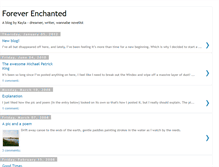 Tablet Screenshot of foreverenchantedblog.blogspot.com