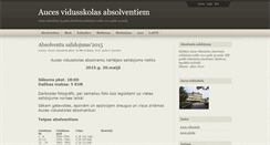 Desktop Screenshot of absolvaucesvsk.blogspot.com