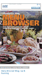Mobile Screenshot of menubrowser.blogspot.com