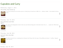 Tablet Screenshot of cupcakesandcurry.blogspot.com