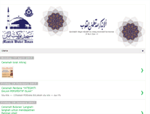 Tablet Screenshot of masjidpdrm.blogspot.com