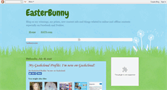 Desktop Screenshot of easterthebunny.blogspot.com