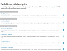 Tablet Screenshot of evolutionary-metaphysics.blogspot.com